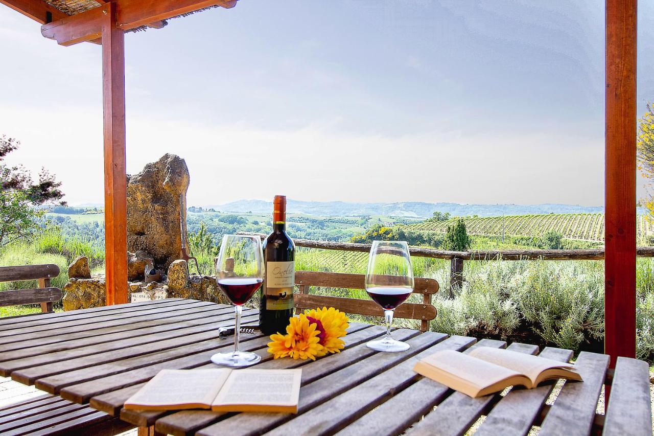 Agriturismo Poggio Pistolese Montaione Exterior foto