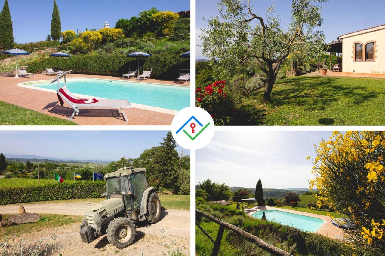 Agriturismo Poggio Pistolese Montaione Exterior foto